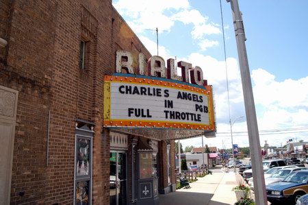 Rialto Theatre - Marquee From Side (newer photo)